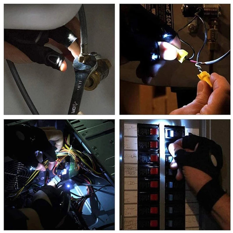 LED handschoen | Werk slimmer, niet harder!