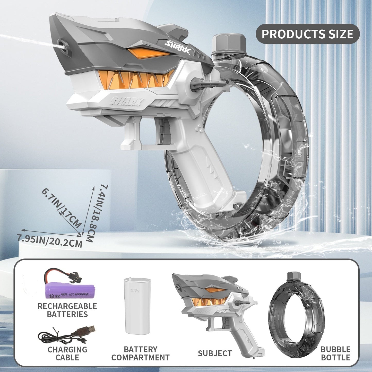Shark - Elektrisch Waterpistool