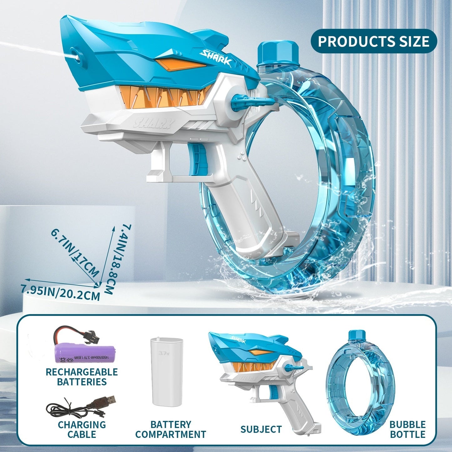 Shark - Elektrisch Waterpistool