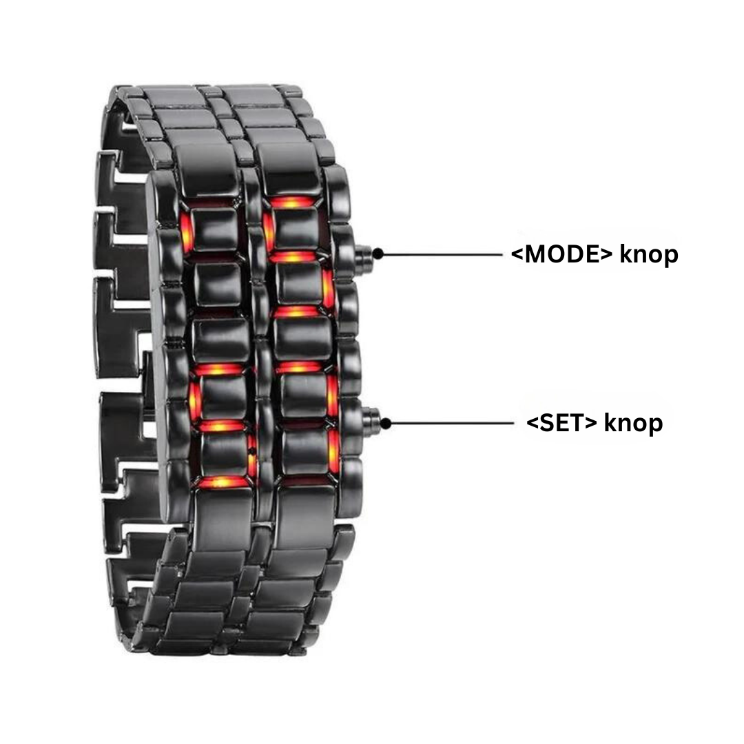 Robuust digitaal LED horloge