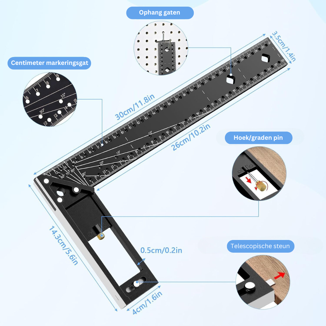 Winkelhaak 2.0 | Multitool