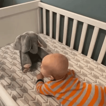 Kiekeboe - Interactieve olifant knuffel