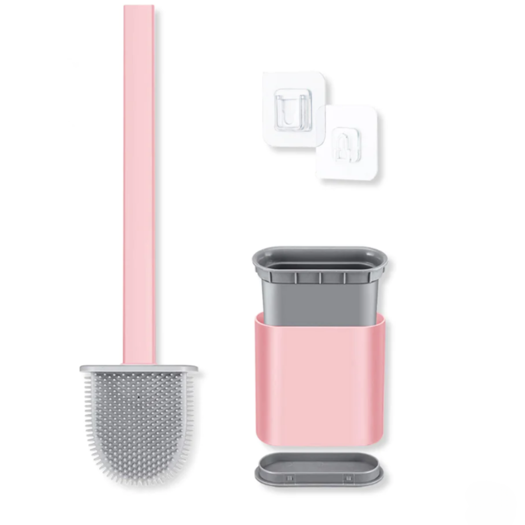Stijlvolle siliconen toiletborstel | Hygiëne & gemak