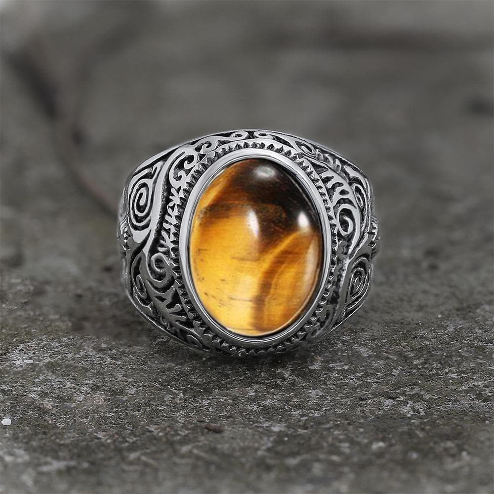 Turquoise ring | Retro design