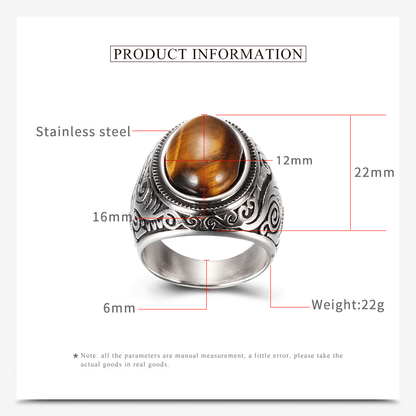 Turquoise ring | Retro design