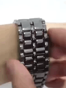Robuust digitaal LED horloge
