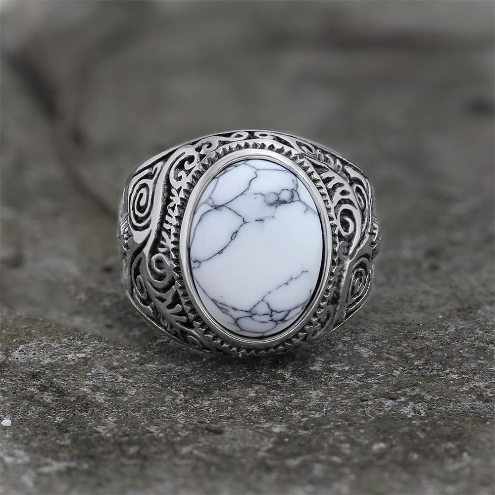 Turquoise ring | Retro design