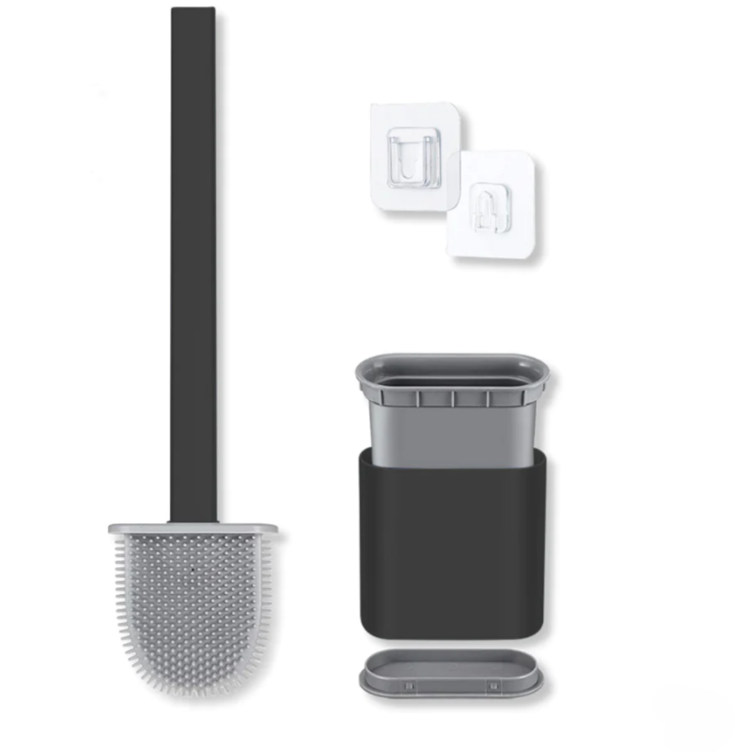 Stijlvolle siliconen toiletborstel | Hygiëne & gemak