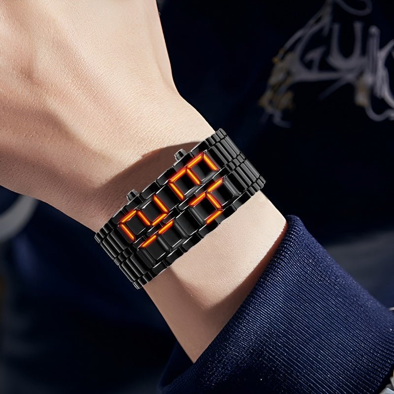 Robuust digitaal LED horloge