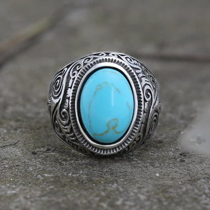 Turquoise ring | Retro design