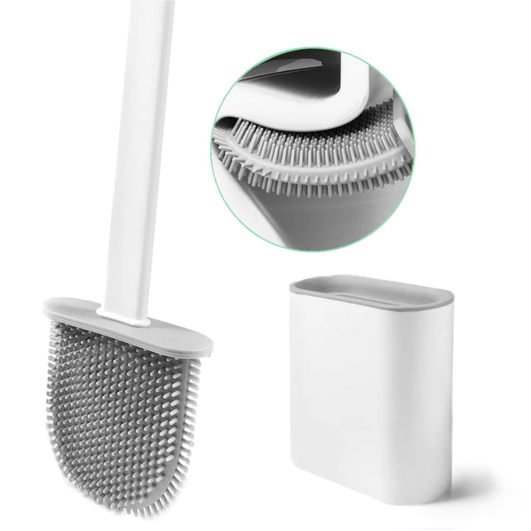 Stijlvolle siliconen toiletborstel | Hygiëne & gemak