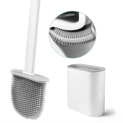 Stijlvolle siliconen toiletborstel | Hygiëne & gemak