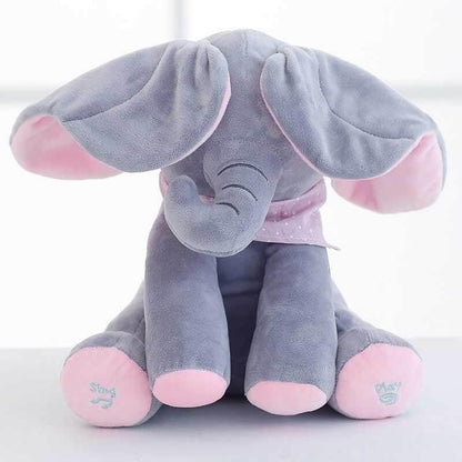 Kiekeboe - Interactieve olifant knuffel